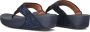 FITFLOP Teenslippers Dames Lulu Glitter Maat: 41 Materiaal: Leer Kleur: Blauw - Thumbnail 8