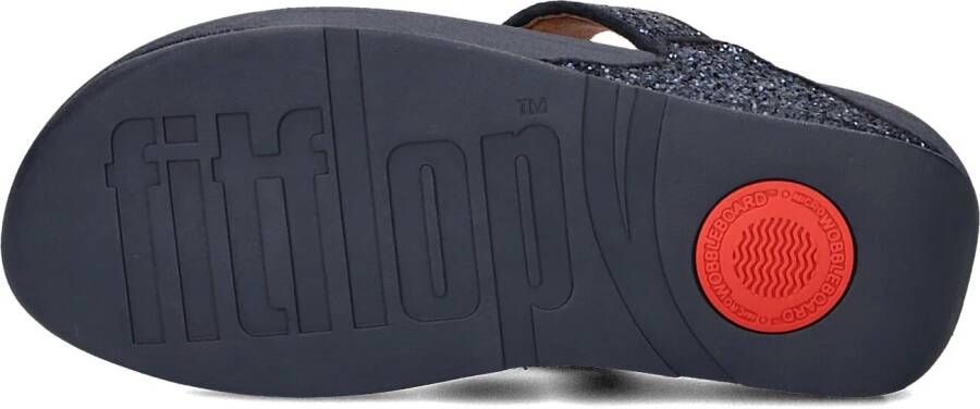 FITFLOP Blauwe Teenslippers Lulu Glitter