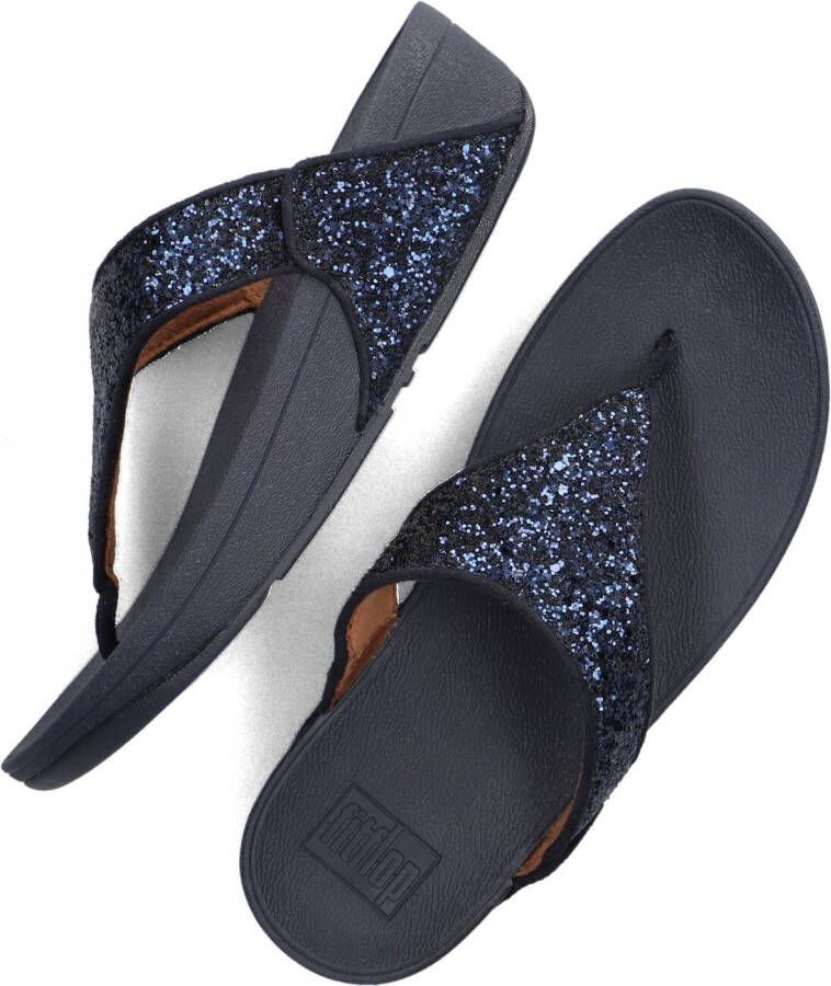 FITFLOP Blauwe Slippers Lulu Glitter