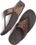 FITFLOP Slippers Dames X03 Maat: 38 Materiaal: Textiel Kleur: Brons - Thumbnail 5