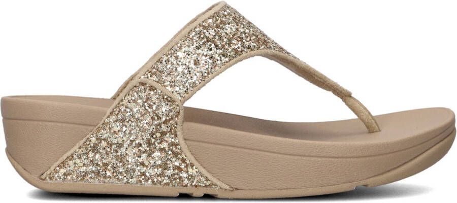 FITFLOP Gouden Slippers Lulu Glitter