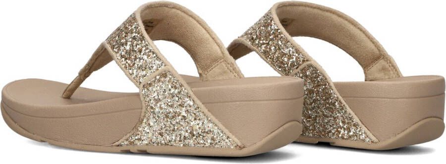 FITFLOP Gouden Slippers Lulu Glitter