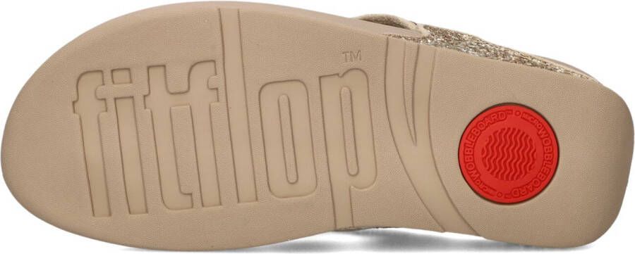 FITFLOP Gouden Slippers Lulu Glitter