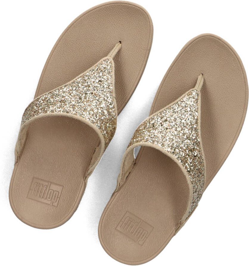 FITFLOP Gouden Slippers Lulu Glitter