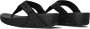 FitFlop Vrouwen Canvas Slippers Teenslipper X03 Zwart - Thumbnail 3