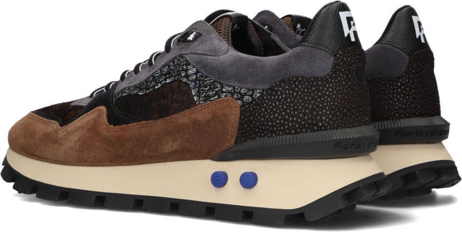 Floris Van Bommel Cognac Lage Sneakers Sfm-10137