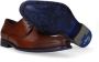 Floris van bommel 30196 De Stijler 17.00 Dark Cognac H-Wijdte Veterschoenen - Thumbnail 7