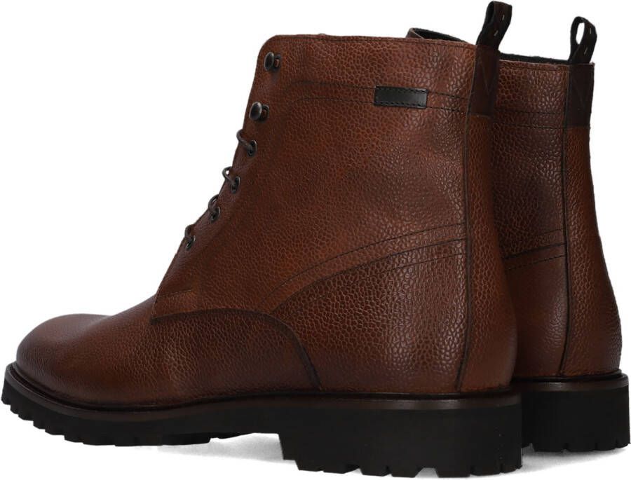 FLORIS VAN BOMMEL Cognac Veterboots Sfm-80033