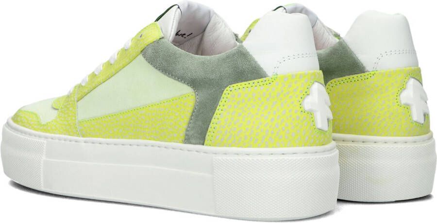 Floris Van Bommel Gele Lage Sneakers Sfw-10068