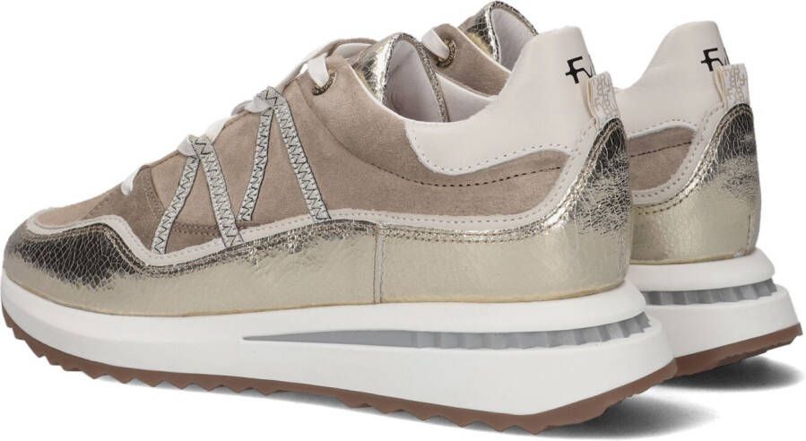 Floris Van Bommel Gouden Lage Sneakers Swf-10083