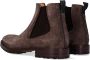 Floris van Bommel Bruin Tinten 20082 Chelsea boots Enkellaarsjes Heren Taupe - Thumbnail 3