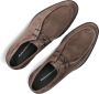 Floris van Bommel Taupe Suède Veterschoenen Sfm-40015 Brown Heren - Thumbnail 8