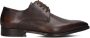 Floris van Bommel Elegante Leren Schoenen Raffa Sbm-30118 Brown Heren - Thumbnail 3