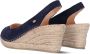 FRED DE LA BRETONIERE Espadrilles Dames 153010240 Maat: 37 Materiaal: Suède Kleur: Blauw - Thumbnail 6