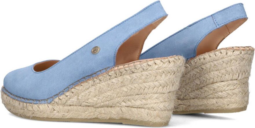 FRED DE LA BRETONIERE Blauwe Espadrilles Clare Beau