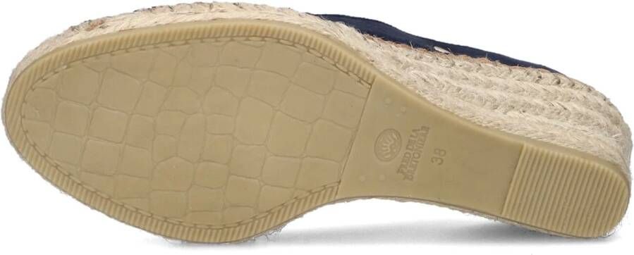 FRED DE LA BRETONIERE Blauwe Espadrilles Clare Beau