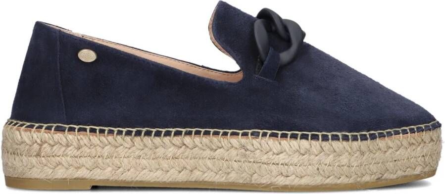 FRED DE LA BRETONIERE Blauwe Espadrilles June Li