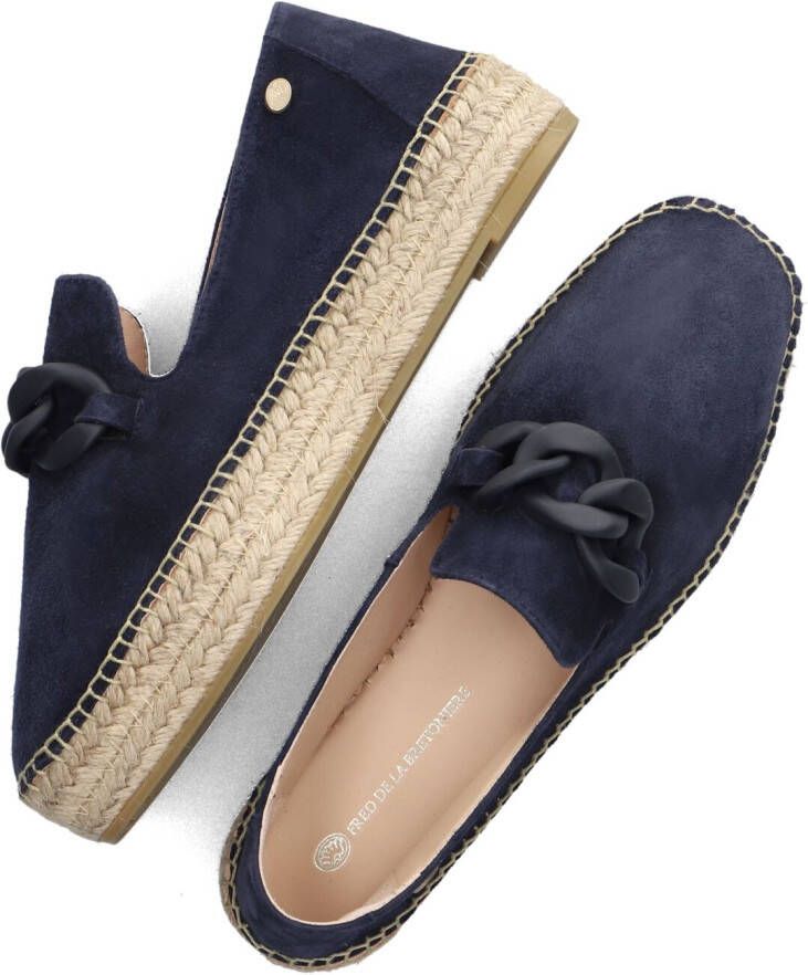 FRED DE LA BRETONIERE Blauwe Espadrilles June Li