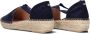 Fred de la Bretoniere Blauwe Suède Espadrilles Romi Luz Blue Dames - Thumbnail 4