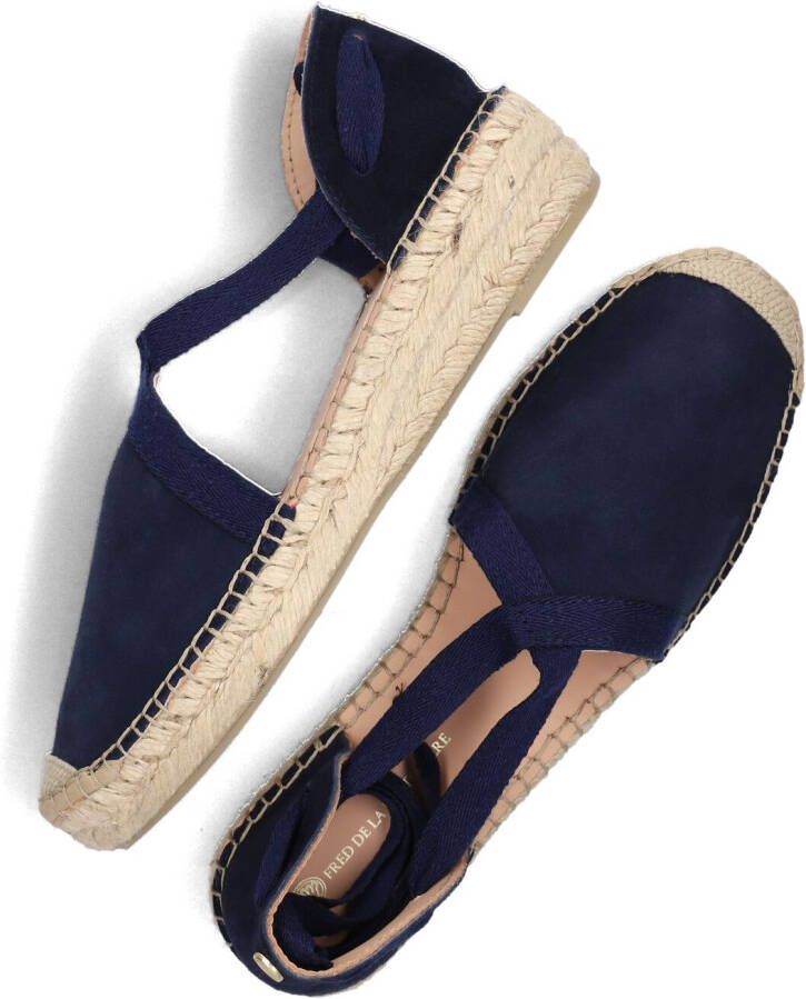 FRED DE LA BRETONIERE Blauwe Espadrilles Romi Luz