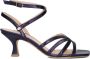 Fred de la Bretoniere Blauwe Leren Sandalen Iza Cary Blue Dames - Thumbnail 4