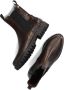 Fred de la Bretoniere Chelsea Boot Minou Brown Olivegloss Dames Laarzen - Thumbnail 5