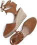 Fred de la Bretoniere 153010202 Espadrilles Zomer Schoenen Dames Cognac - Thumbnail 5