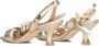 Fred de la Bretoniere Elegante Wrap Sandalen Yellow Dames - Thumbnail 4