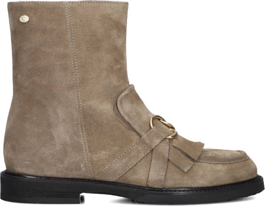 FRED DE LA BRETONIERE Taupe Boots Paris Hay