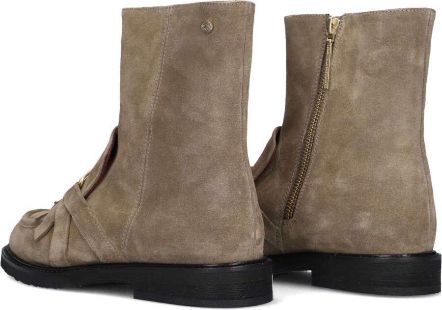 FRED DE LA BRETONIERE Taupe Boots Paris Hay