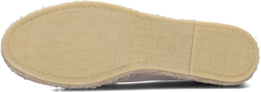 Fred de la Bretoniere Taupe Espadrilles met Loafer Accenten Beige Dames - Foto 4