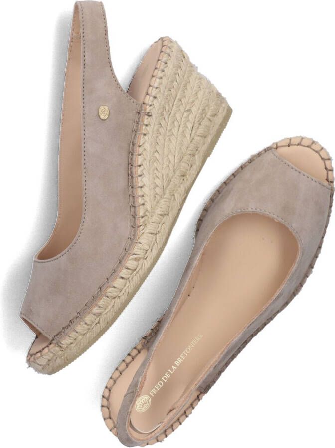 FRED DE LA BRETONIERE Taupe Espadrilles 153010240