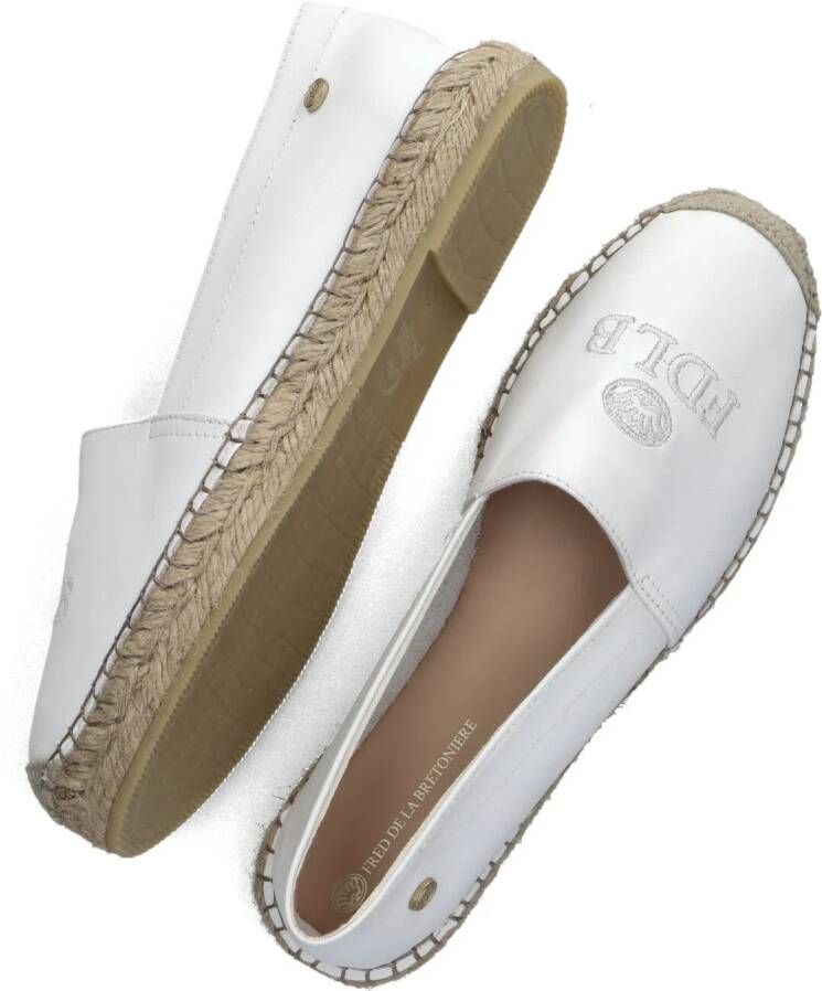 FRED DE LA BRETONIERE Witte Espadrilles 152010254