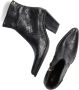 Fred de la Bretoniere Blaire Ankle Boot Enkellaarsjes Enkelboots met rits Dames Zwart - Thumbnail 5