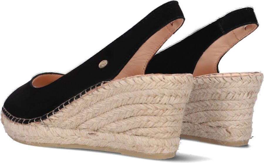 FRED DE LA BRETONIERE Zwarte Espadrilles 153010240