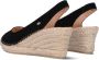 FRED DE LA BRETONIERE Espadrilles Dames 153010240 Maat: 40 Materiaal: Suède Kleur: Zwart - Thumbnail 3