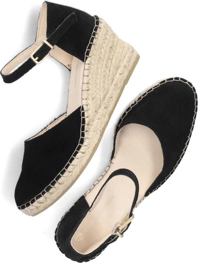 FRED DE LA BRETONIERE Zwarte Espadrilles 153010267