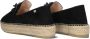 Fred de la Bretoniere Zwarte June Li Espadrilles Black Dames - Thumbnail 5