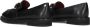 Fred de la Bretoniere Paris Leya Loafers Zwart Leer Black Dames - Thumbnail 6