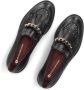 Fred de la Bretoniere Paris Leya Loafers Zwart Leer Black Dames - Thumbnail 8