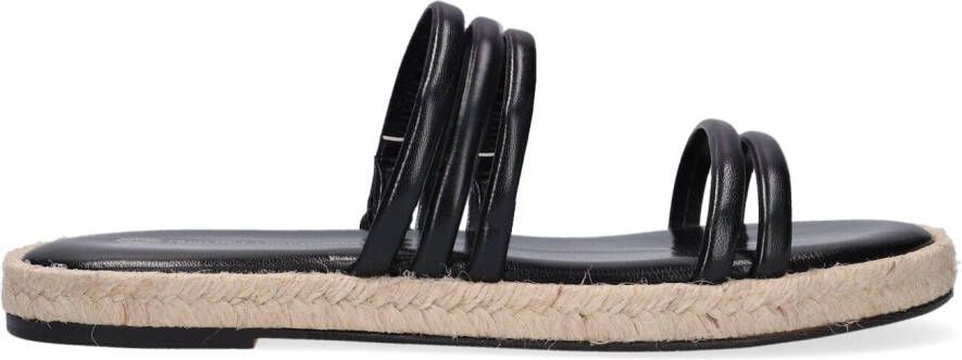 FRED DE LA BRETONIERE Zwarte Slippers 154010004