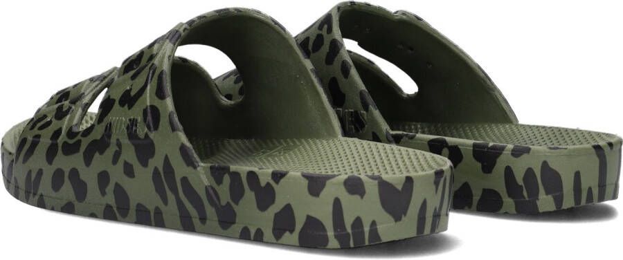 Freedom Moses Groene Slippers Fancy