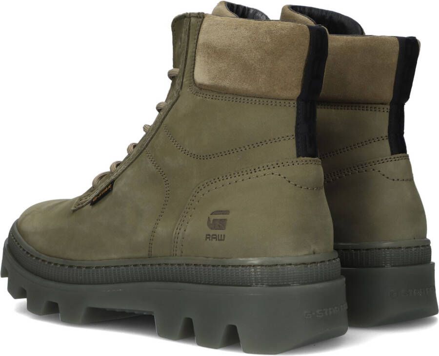 G-Star Raw Groene Veterboots Noxer Hgh Nub M