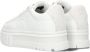 G-Star Modieuze PU Leren Sneaker met Rubberen Plateauzool White Dames - Thumbnail 3