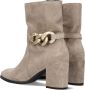 Gabor 621.1 Enkellaarsjes Enkelboots met rits Dames Beige - Thumbnail 5