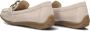 Gabor Beige Suède Loafers met Gouden Detail Beige Dames - Thumbnail 5