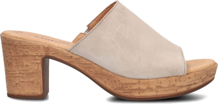 GABOR Beige Muiltjes 760