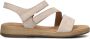 Gabor Beige Suède Sandalen Stijlvol Model Beige Dames - Thumbnail 4