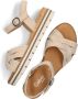 Gabor Beige Suède Sandalen 083.3 Stijlvol Comfort Beige Dames - Thumbnail 7