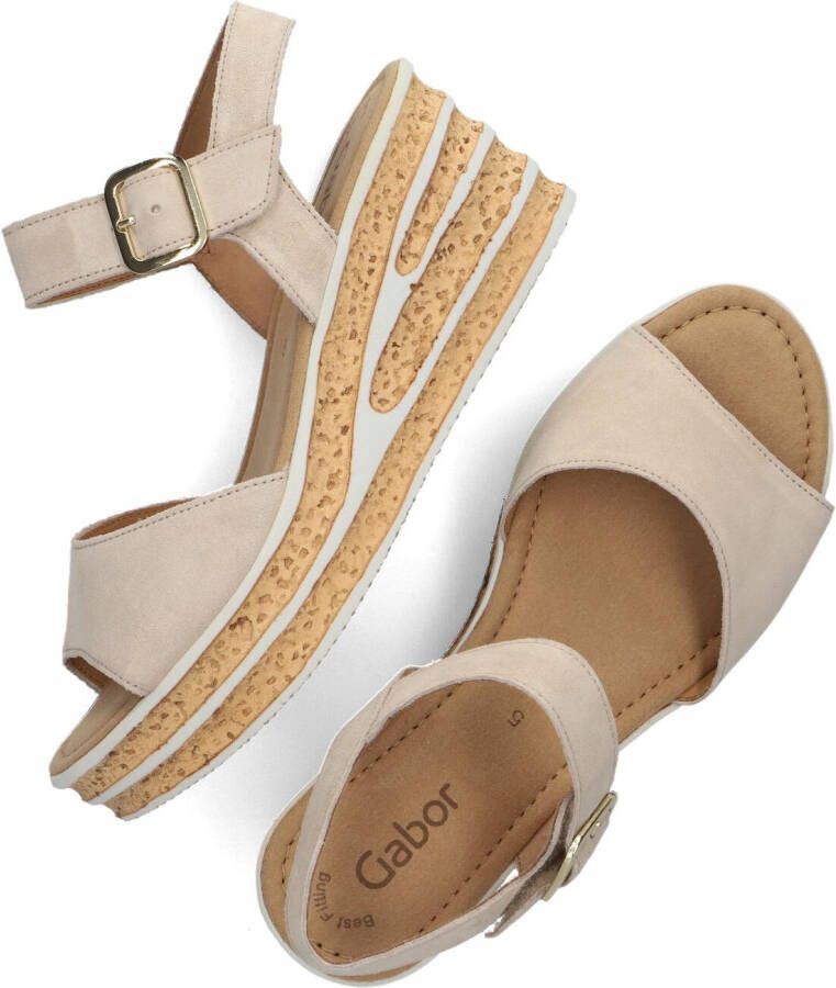 GABOR Beige Sandalen 651